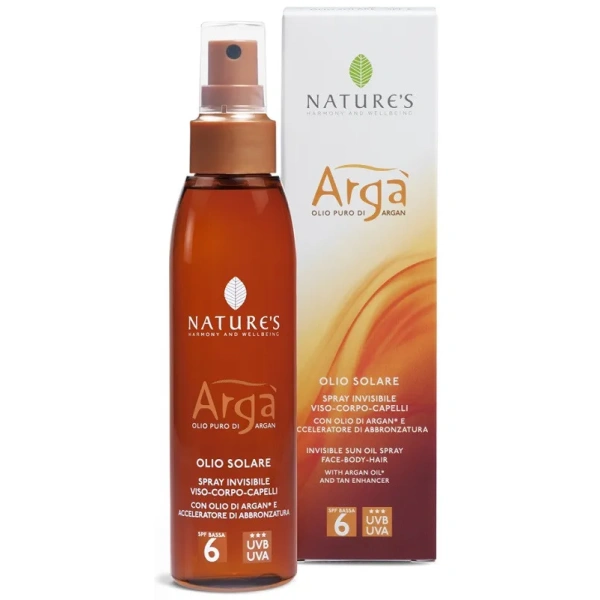 ARGA' OLIO SOLARE SPF 6 BIOSLINE