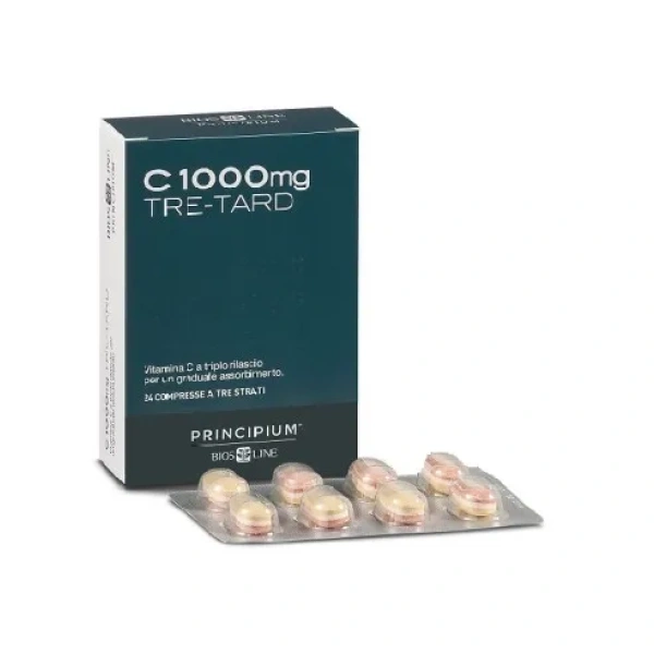 C1000mg TRE-TARD - PRINCIPIUM - BIOSLINE 24compresse - immagine 2