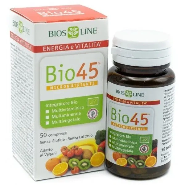 BIO45 50 COMPRESSE BIOSLINE - immagine 2