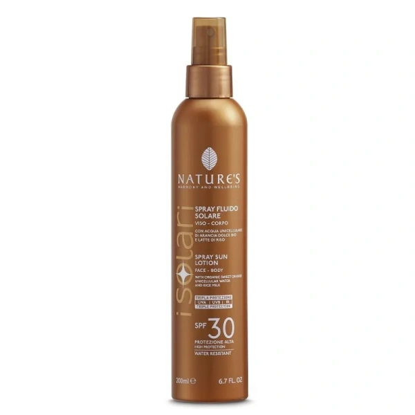 SPRAY FLUIDO SPF 30 NATURE'S - immagine 2