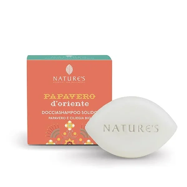 DOCCIASHAMPOO SOLIDO ed.limitata - PAPAVERO D'ORIENTE - NATURE'S