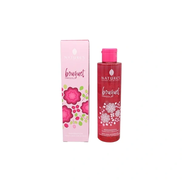 BOUQUET FRAGOLA BAGNODOCCIA 200ml NATURE'S - immagine 2