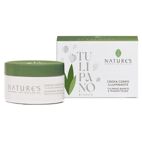 CREMA CORPO ILLUMINANTE 100ml - TULIPANO BIANCO - NATURE'S