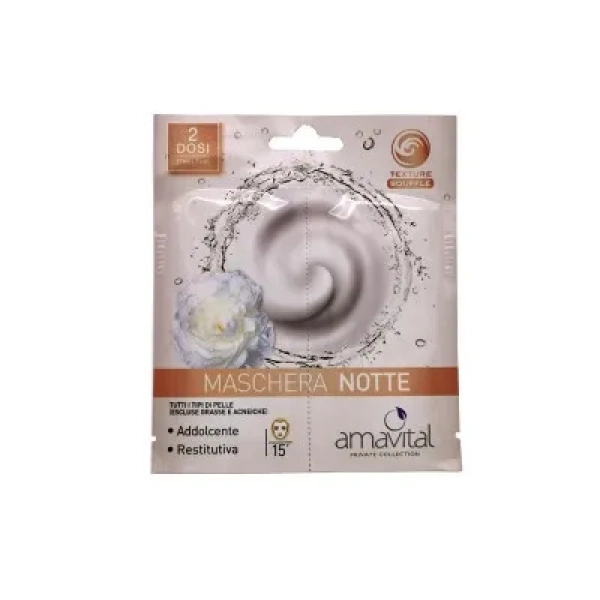 MASCHERA VISO - MASCHERA NOTTE - AMAVITAL - immagine 2