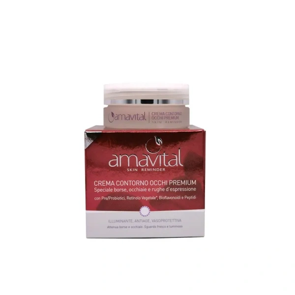 CREMA CONTORNO OCCHI PREMIUM - SKIN REMINDER - AMAVITAL - immagine 2