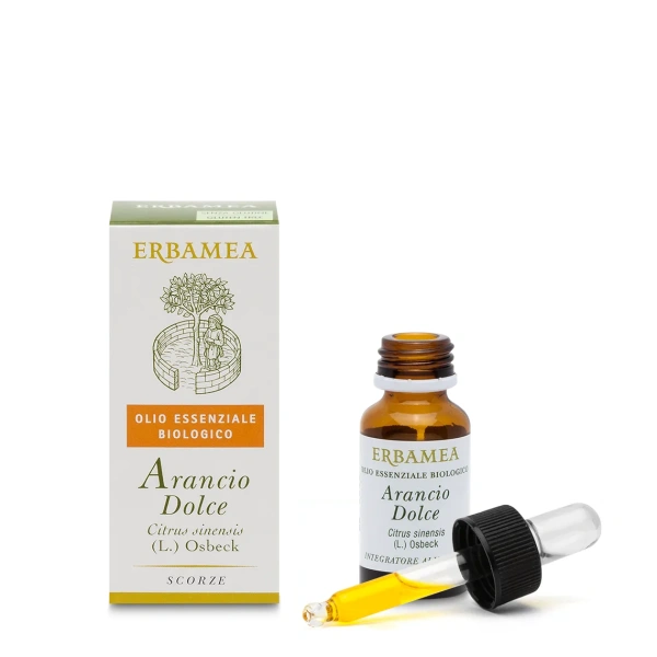 ARANCIO DOLCE BIOLOGICO  - OLIO ESSENZIALE - ERBAMEA