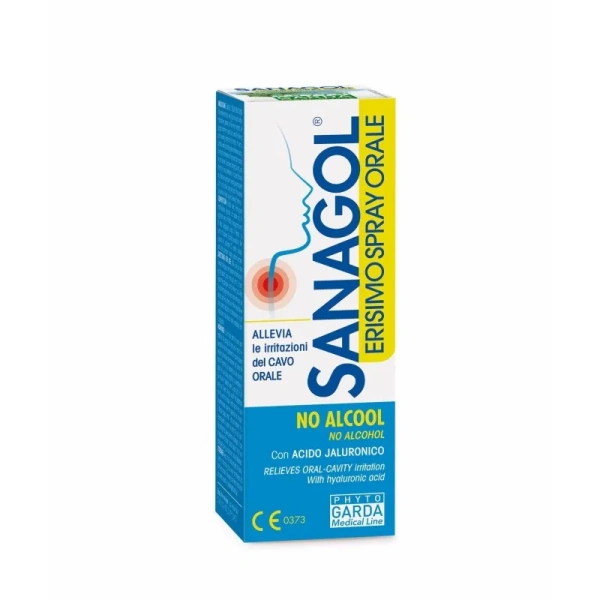 DISPOSITIVO MEDICO - SANAGOL SPRAY ORALE ERISIMO - NAMED - immagine 2