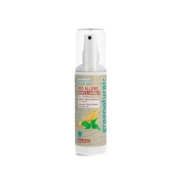 GREENATURAL DEODORANTE SPRAY MIRRA E SANDALO