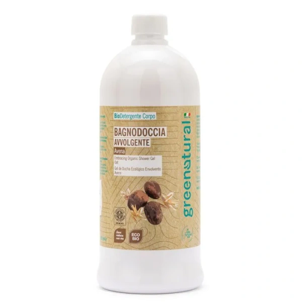 GREENATURAL BAGNODOCCIA BURRO DI KARITE' 1 L - immagine 2