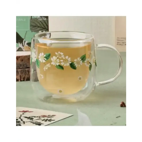 MUG IN VETRO DOPPIA PARETE RITUALI BOTANICI - NEAVITA/HP - immagine 3