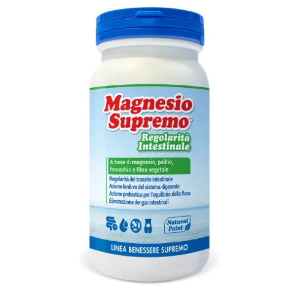 MAGNESIO SUPREMO REGOLARITA' INTESTINALE 200g NATURAL POINT