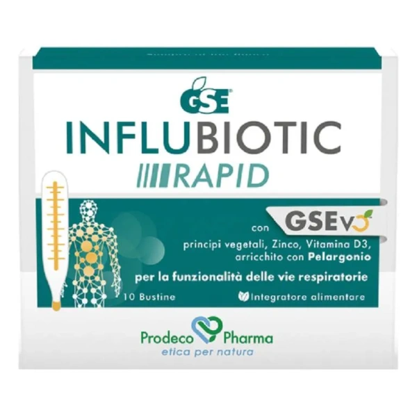 GSE INFLUBIOTIC RAPID 10 BUSTINE - PRODECO PHARMA