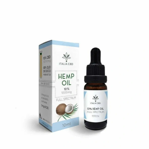 CBD HEMP OIL 10% - immagine 2