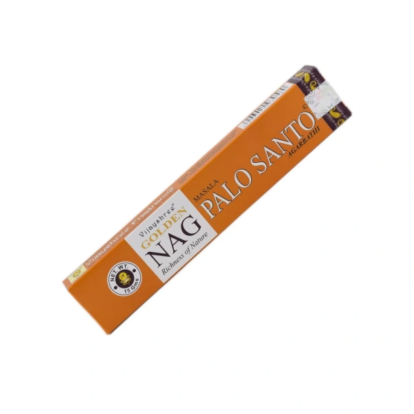 INCENSO GOLDEN NAG PALO SANTO - VIJAYSHREE FRAGRANCE - ECOBEAUTY - immagine 2