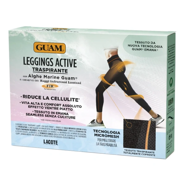 GUAM LEGGINGS ACTIVE TRASPIRANTEXS-S - immagine 2