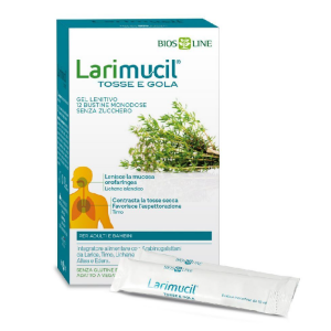 LARIMUCIL TOSSE E GOLA GEL 12 BUSTINE MONODOSE - BIOSLINE