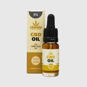 CBD OIL 5% OLIO DI CANAPA 10 ML- 200 gocce CBWEED