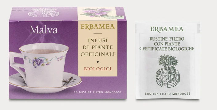 MALVA BIOLOGICA - 20FILTRI - ERBAMEA