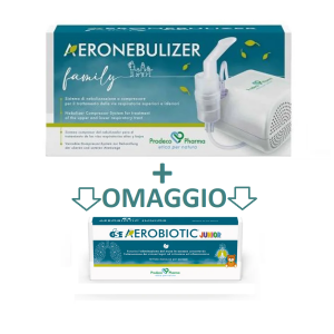OFFERTA SPECIALE  Aeronebulizer Family  Aerosol + OMAGGIO FIALE AEROBIOTIC JUNIOR PRODECO PHARMA