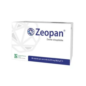 ZEOPAN ZEOLITE CLINOPTILOTITE 60 CAPSULE - SCHWABE
