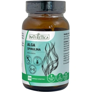 ALGA SPIRULINA BIOLOGICA ITALIANA 150 CAPSULE NATURETICA