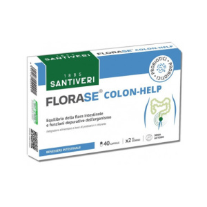 FLORASE COLON-HELP 40 CAPSULE SANTIVERI