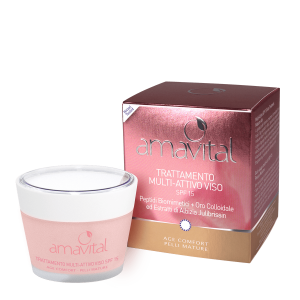 TRATTAMENTO MUTI-ATTIVO VISO SPF 15 - 50ml - AMAVITAL