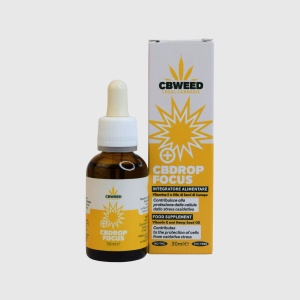 CBDROP FOCUS- 30 ML olio di Canapa & LimoneneCBWEED