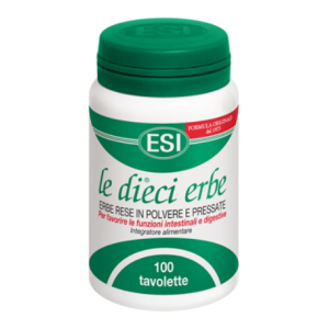 LE DIECI ERBE- 100 TAVOLETTEESI